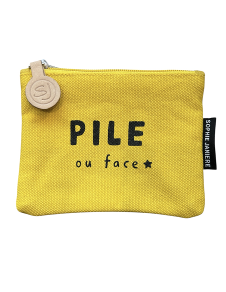 PORTE MONNAIE EN COTON - SOPHIE JANIERE