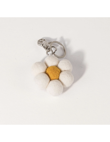 PORTE CLES FLEUR - NEW HEIDI.