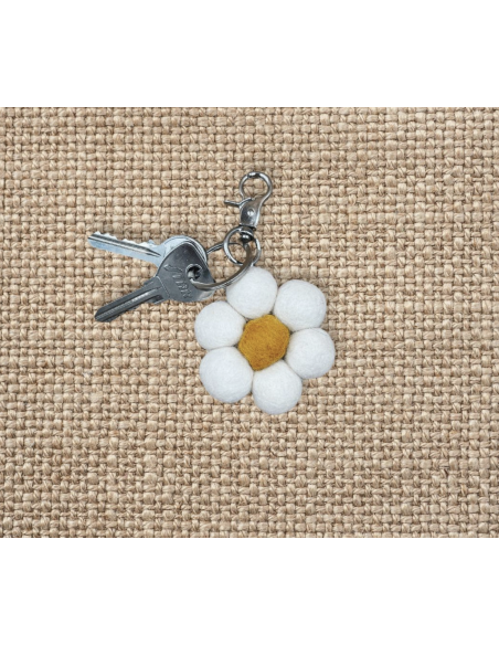 PORTE CLES FLEUR - NEW HEIDI.