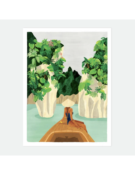 ILLUSTRATION AQUARELLE 30x40 CM - ALL THE WAYS TO SAY