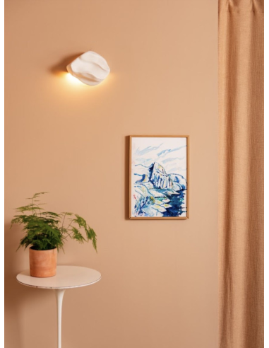 APPLIQUE MURALE ROCHE - MONOCHROMIC