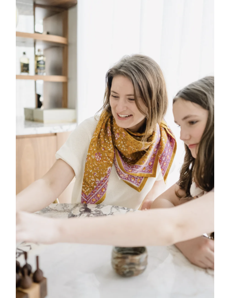 GRAND FOULARD - BINDI ATELIER