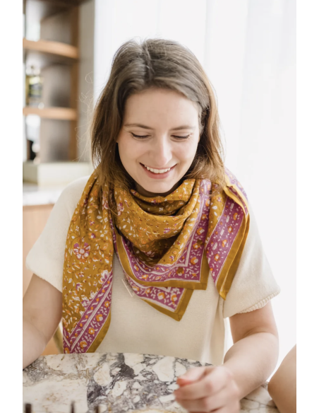 GRAND FOULARD - BINDI ATELIER