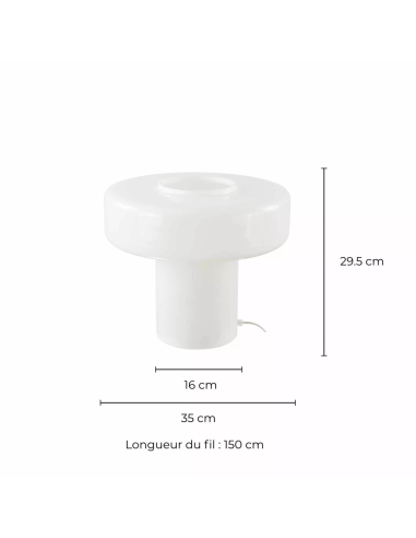 LAMPE À POSER FOZA  GRAND FORMAT - C-CRÉATION 