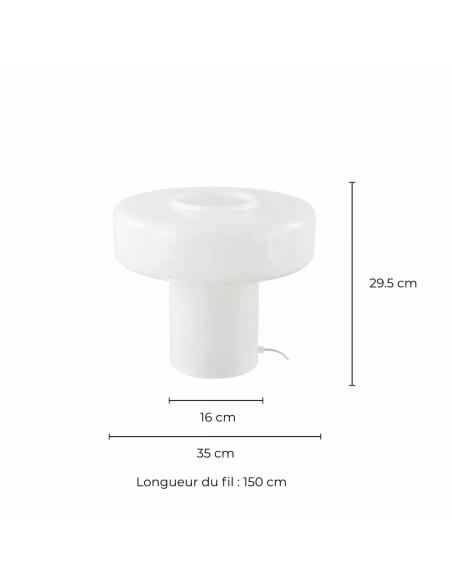 LAMPE À POSER FOZA  GRAND FORMAT - C-CRÉATION 