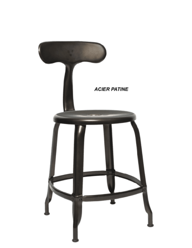 CHAISE NICOLLE METAL H45