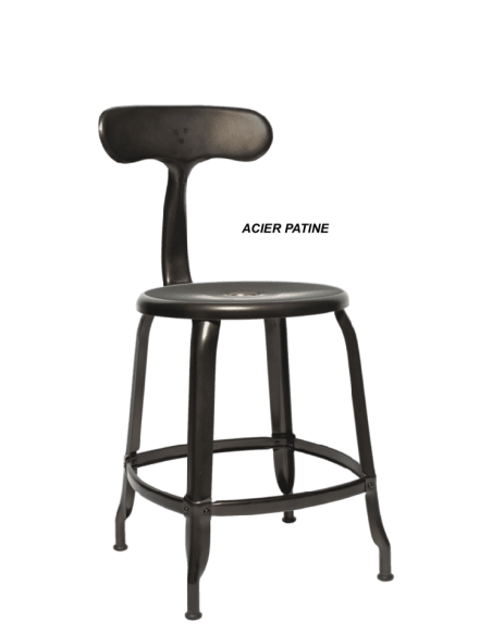 CHAISE NICOLLE METAL H45