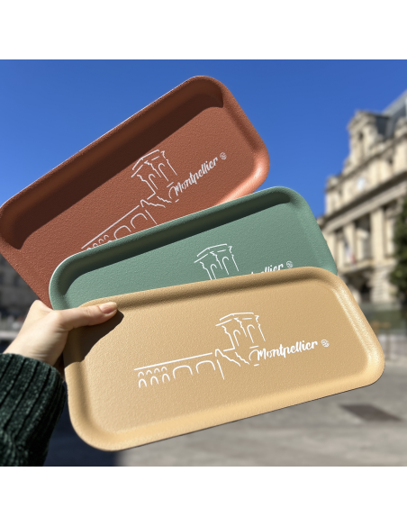 PLATEAU RECTANGULAIRE SILHOUETTE MONTPELLIER - SOPHIE JANIERE