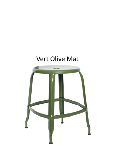TABOURET NICOLLE METAL H45