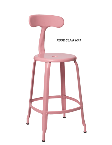 CHAISE NICOLLE METAL H60