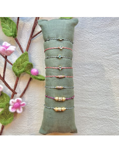BRACELET TOURMALINE  SUR FIL - LES FILLES DE COEUR 
