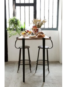 CHAISE NICOLLE METAL H75