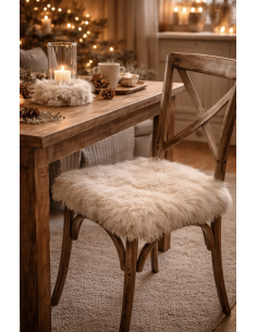 DESSUS DE CHAISE EN PEAU DE MOUTON D'ISLANDE - TERGUS