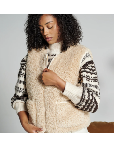 GILET SANS MANCHE TEDDY - WARO 2
