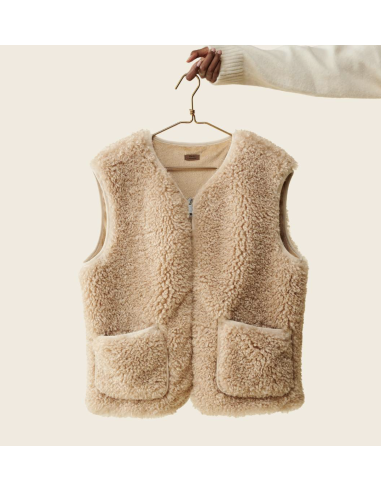 GILET SANS MANCHE TEDDY - WARO