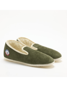 LA PANTOUFLE A PEPERE RETRO KAKI 2