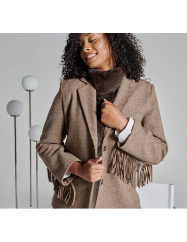 PLASTRON FAUSSE FOURRURE - WARO