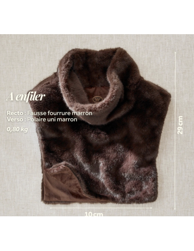 PLASTRON FAUSSE FOURRURE - WARO