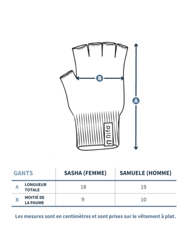 SASHA MITAINES LAINE RECYCLÉ - RIFO