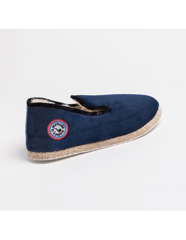 LA PANTOUFLE A PEPERE BLUE VELVET 