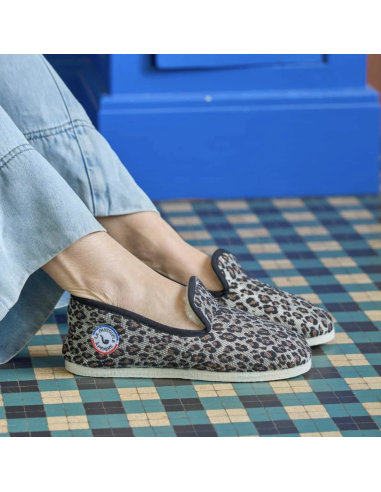 LA PANTOUFLE A PEPERE LEOPARD