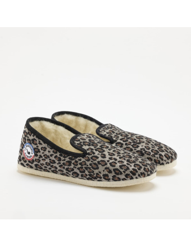 LA PANTOUFLE A PEPERE LEOPARD