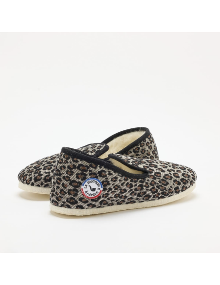 LA PANTOUFLE A PEPERE LEOPARD