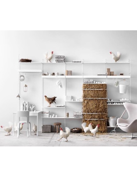 SYSTEME D'ETAGERES MODULABLES - STRING FURNITURE