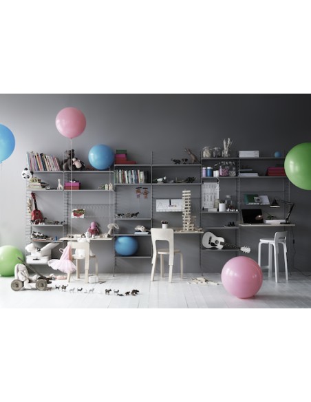 SYSTEME D'ETAGERES MODULABLES - STRING FURNITURE