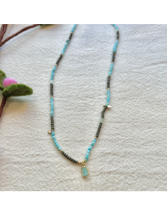 COLLIER TOURMALINES ET RUBELLITES - LES FILLES DE COEUR 2