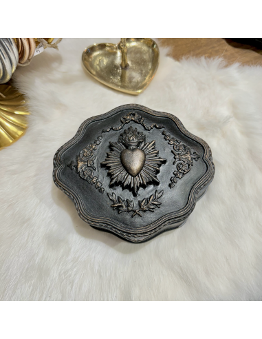 BOITE EX VOTO NOIR PATINE- EMDE