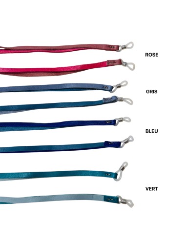 CORDON A LUNETTES EN CUIR - BANDIT MANCHOT 
