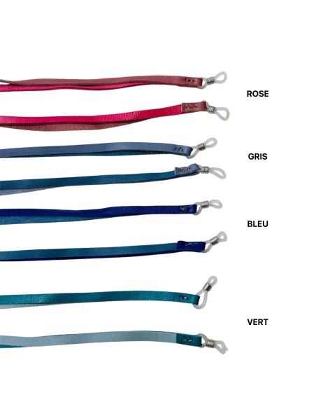 CORDON A LUNETTES EN CUIR - BANDIT MANCHOT 
