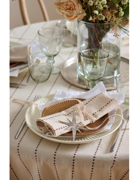 SERVIETTE EN COTON COEURS VALENTINA - IB LAURSEN