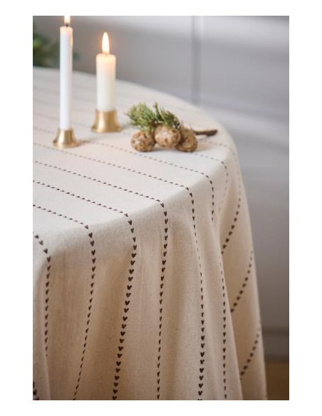 NAPPE COEURS EN COTON - IB LAURSEN