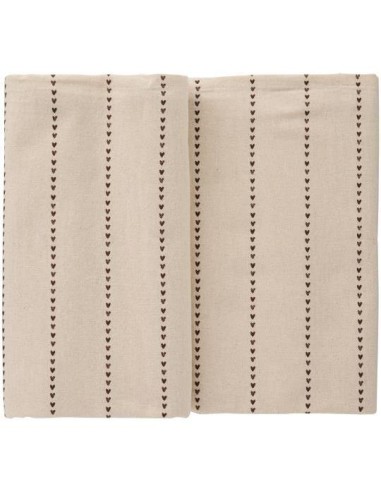 NAPPE COEURS EN COTON - IB LAURSEN