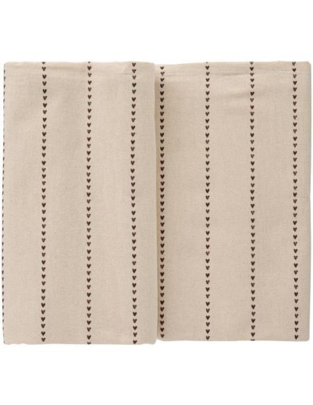 NAPPE COEURS EN COTON - IB LAURSEN
