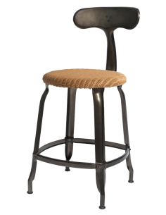 CHAISE NICOLLE METAL ASSISE EN LOOM 2