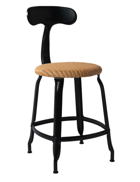 CHAISE NICOLLE METAL ASSISE EN LOOM