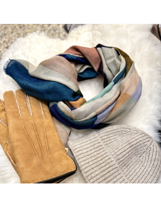 FOULARD EN LAINE 200X70 - MARC BARELL