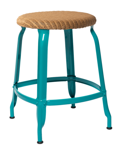 CHAISE NICOLLE METAL ASSISE EN LOOM