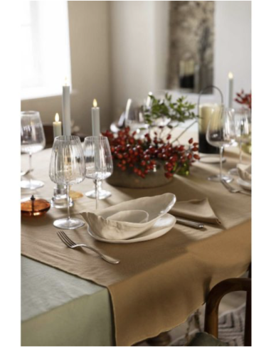 LOT DE 2 SERVIETTES DE TABLE GRACE - VIVARAISE