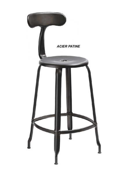 CHAISE NICOLLE METAL H65