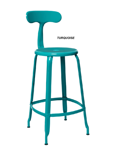 CHAISE NICOLLE METAL H65