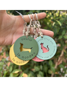 PORTE CLES DISQUE SOPHIE JANIERE