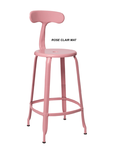 CHAISE NICOLLE METAL H65