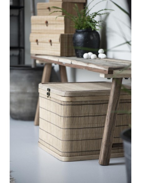 PETIT BANC EN BOIS RECYCLE UNIQUE - IB LAURSEN