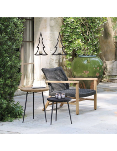 TABLE D'APPOINT BENOA EN TECK   - WMG