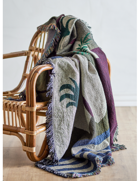 PLAID EN COTON RECYCLÉ - BLOOMINGVILLE