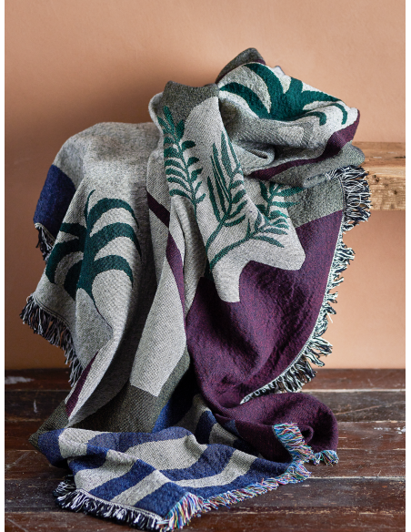 PLAID EN COTON RECYCLÉ - BLOOMINGVILLE